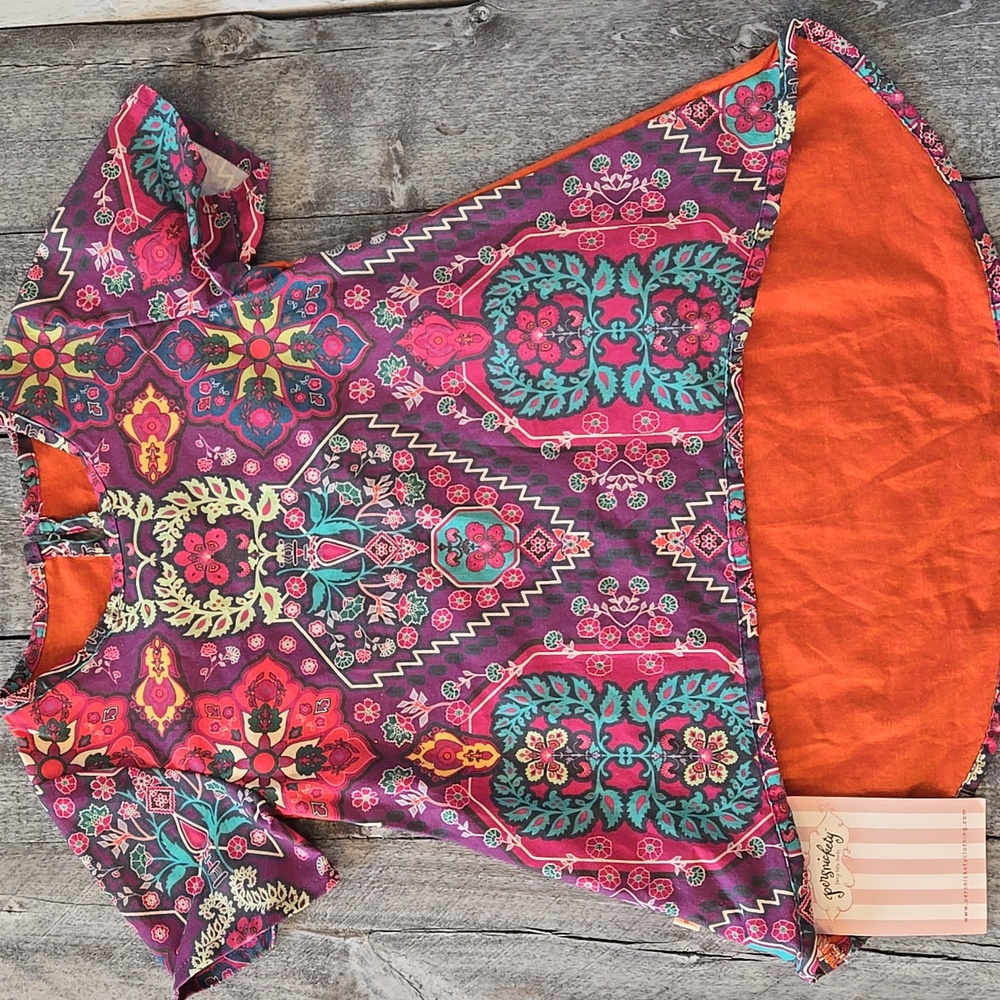 NWT Persnickety Hi Low Top Size 2  Bright Colora